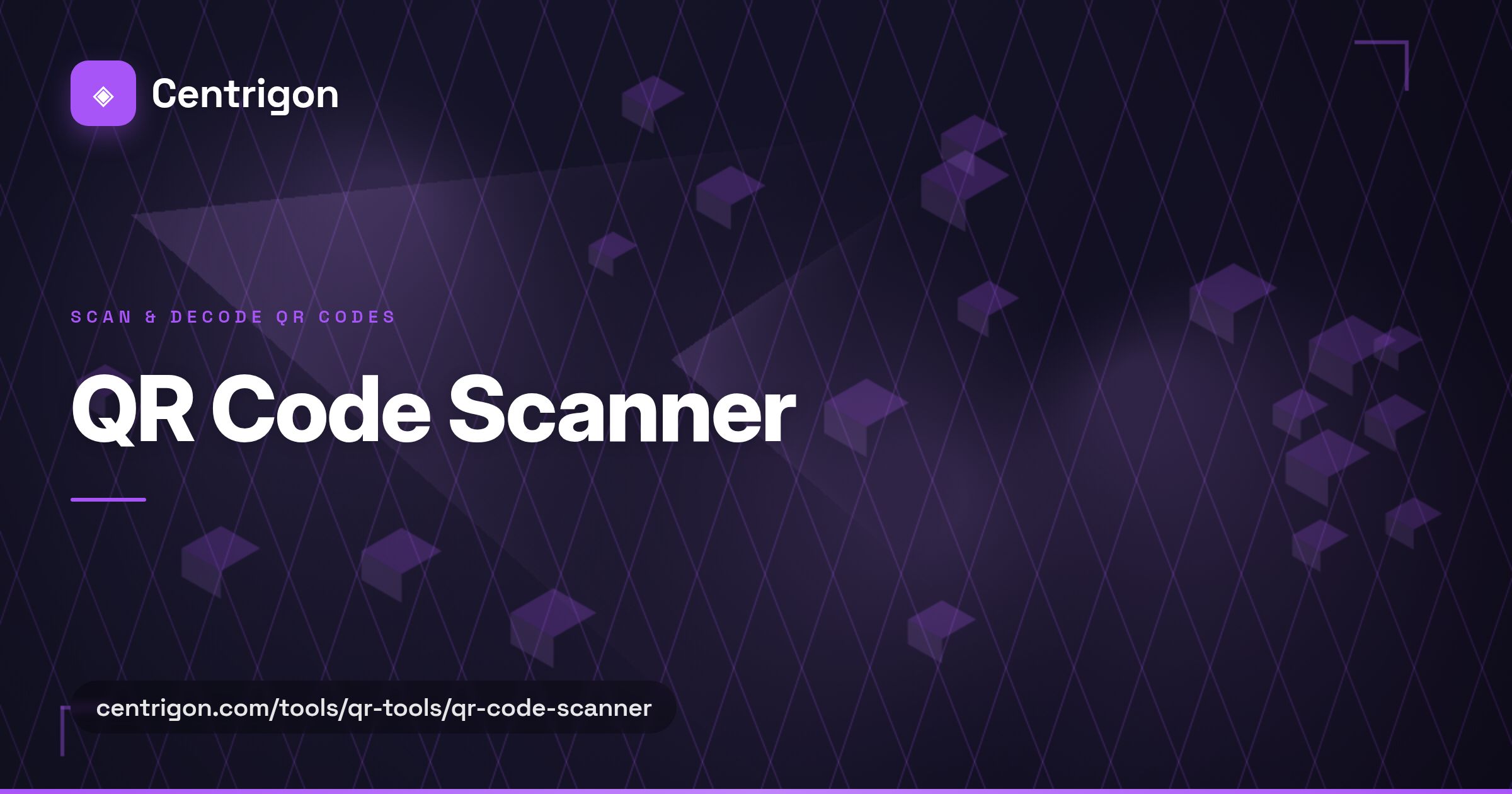 QR Code Scanner – Scan QR Codes Online with Camera or Image | Centrigon